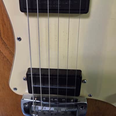 Vintage RARE 1985 USA Peavey T-15 Short Scale Guitar Natural Ash Pro Setup New Strings Original Peavey Chainsaw Hard Shell Case image 4