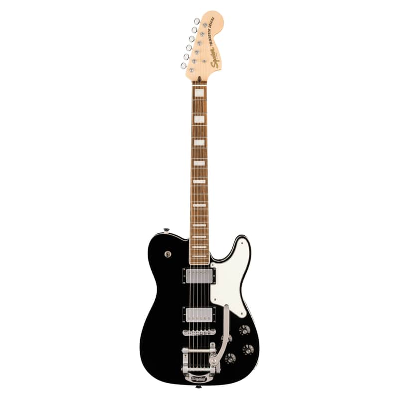 Squier Paranormal Troublemaker Telecaster Deluxe Black w/Bigsby Pre-Order image 1