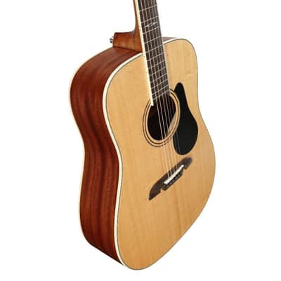 Alvarez Artist Series AD60 Dreadnought Size Solid Spruce Top Acoustic Guitar image 2