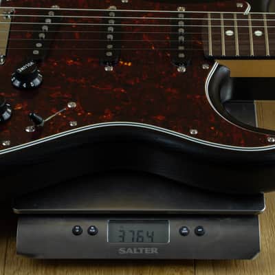 Fender Japan Limited Strat Raw Ash Black JD25008773 image 2