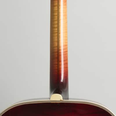 D'Angelico Style B Arch Top Acoustic Guitar (1937), ser. #1286, original brown hard shell case. image 9