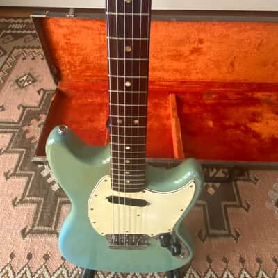 1966 Fender Musicmaster II Daphne 100% Original image 8