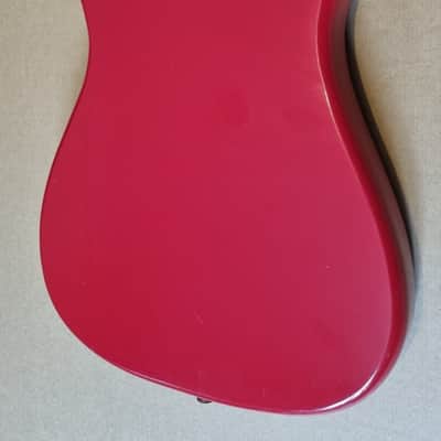 Vintage 1981 Fender Bullet Electric Guitar USA - Red image 14