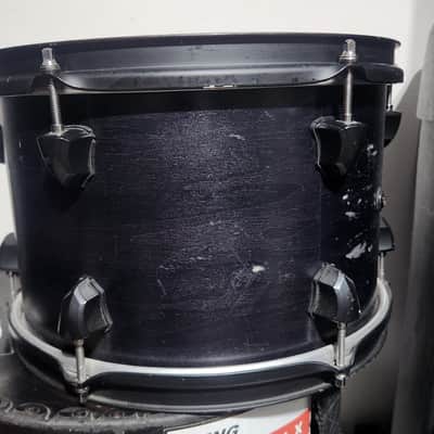SJC Custom Maple 12" tom - Matte Black image 3
