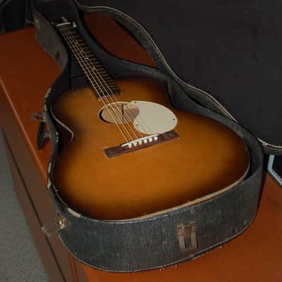 Airline by Montgomery Wards Catalog Grand Concert Bolt-on Neck 1963 Sunburst image 12