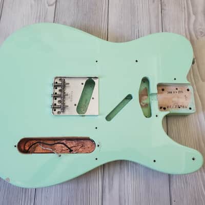 Fender American Vintage II Telecaster Body 64 2024 - Surf Green Nitrocellulose Lacquer image 1