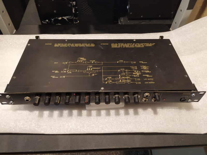 Vintage 70s-80s Yamaha PB-1 Bass Preamp 1U Rackmount | Reverb