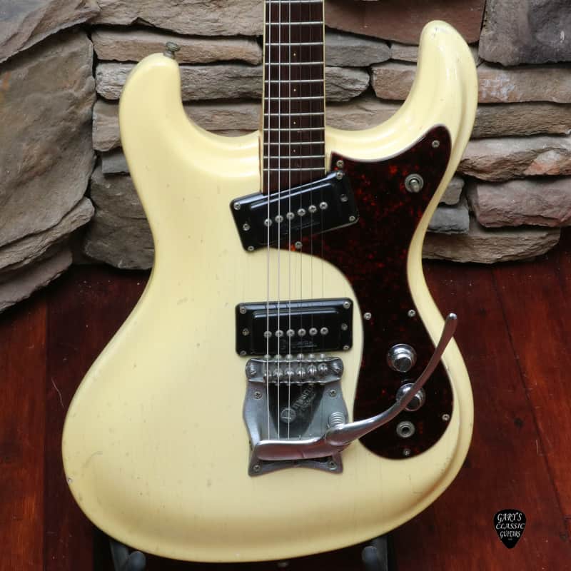 1964 Mosrite "The Ventures" MKI Rare Pearl White image 1