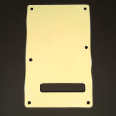True Custom Shop® Dark Cream 3ply Modern Tremolo Spring Cover for Fender Standard  Stratocaster image 1