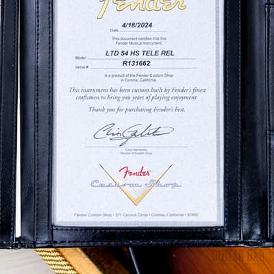 2024 Fender Custom Shop Limited Edition 1954 HS Telecaster Relic Sunburst w/ Seth Lover SH-55 & Josephina Red Hot image 14