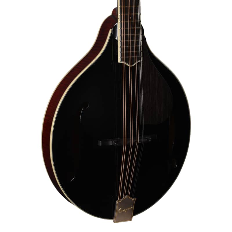 Bourgeois M50-BT Octave Mandolin Aged Tone Adirondack Spruce/European Curly Maple Black (Serial #M2606121) image 1