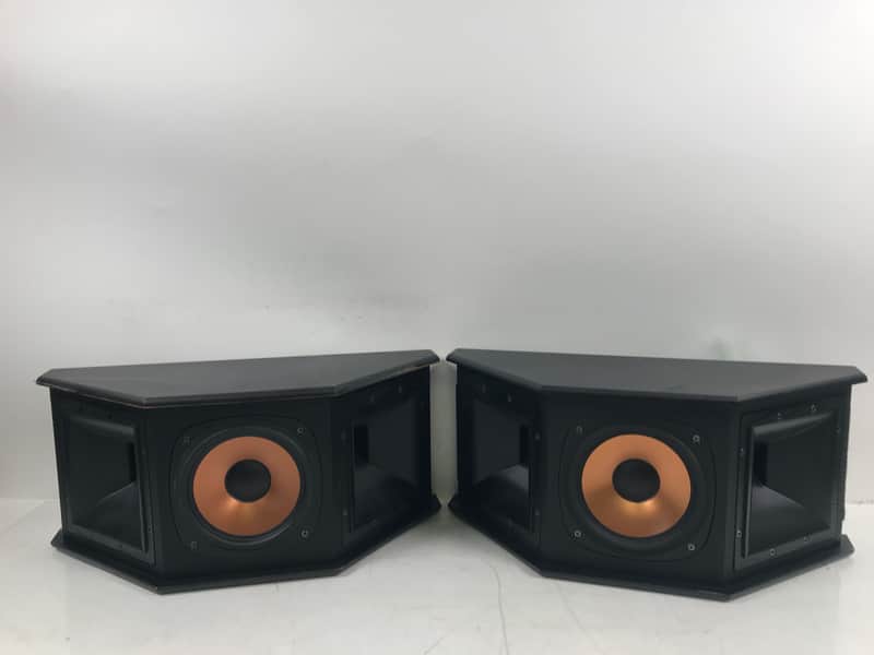 Klipsch RS 3 Black Surround Sound Speakers (Pair) image 1