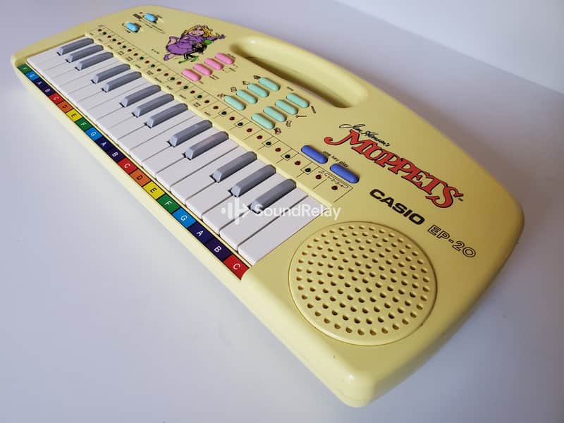 Casio EP-20 - Muppets Licensed Keyboard - Boxed - Manual Included