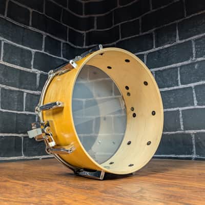 Custom Maple 6.5"x14" Snare Drum – 10‑Ply Maple Shell – Tung Oil Finish – Die‑Cast Long Lugs – Stick Saver Hoops – 10‑Lug Precision image 3