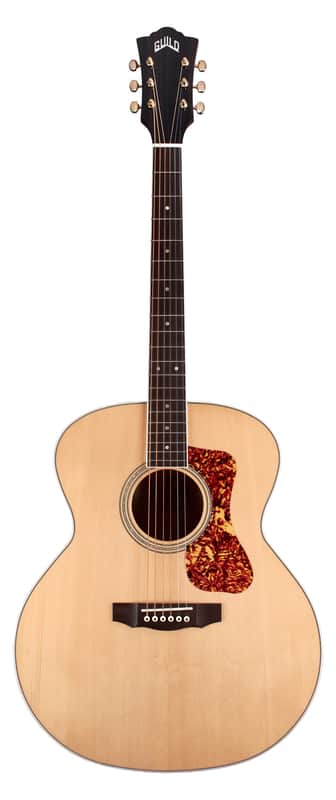 Guild  F-250E Deluxe Blonde Jumbo Acoustic Electric Guitar image 1