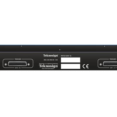 Teknosign PBA 16 M 16 XLR3M Front Patchbay image 2