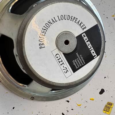 Celestion T3760 G12T-75 12" 75-Watt 16 Ohm Replacement Speaker 2010s - Silver image 3