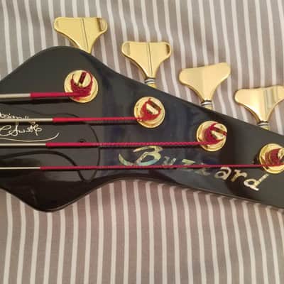 Warwick Buzzard, Striker & Reverso Original Gotoh Tuners 1990s Gold image 5