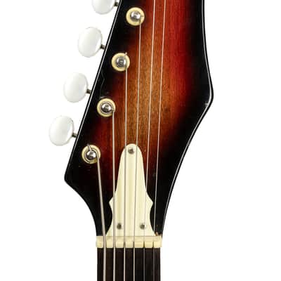 1960s Teisco VN-4 Baritone Sunburst image 5
