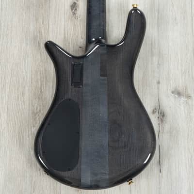 Spector Euro 4 CST Custom Bass, Ebony Fretboard, Natural Black Burst Gloss image 4