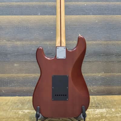 Squier by Fender Standard Fat Strat HSS Satin Walnut Electric Guitar #IC040545394 image 9