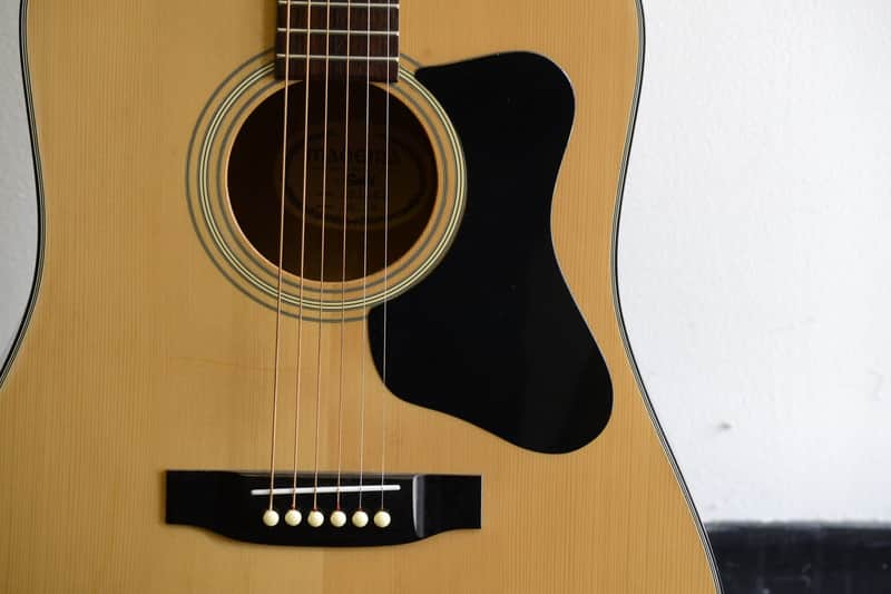 Guildセカンドライン日本製Madeira調整済みDAVID LINDLEY VINTAGE MADE IN JAPAN MADEIRA ACOUSTIC GUITAR BY GUILD MODEL | Reverb