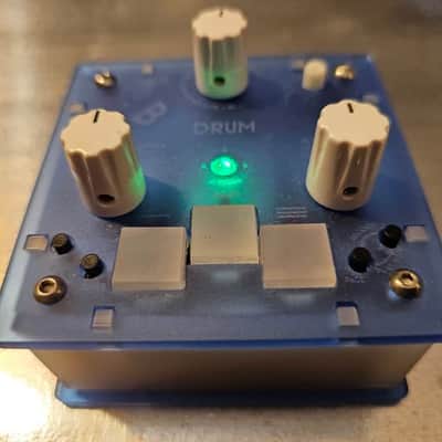 BASTL Instruments Trinity DRUM Polyphonic Drum Sample Player 2017 - Clear Blue RARE w/ Original BOX image 1
