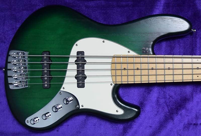 Sandberg Cal. TT5 SuperLight Matte Green Burst / Maple FB *IN STOCK image 1