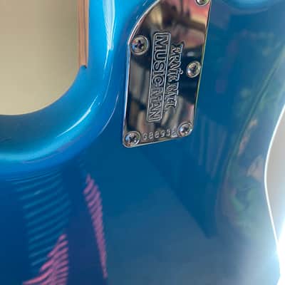 Ernie Ball Music Man Albert Lee Hardtail HH 2018 - Vincent blue image 4