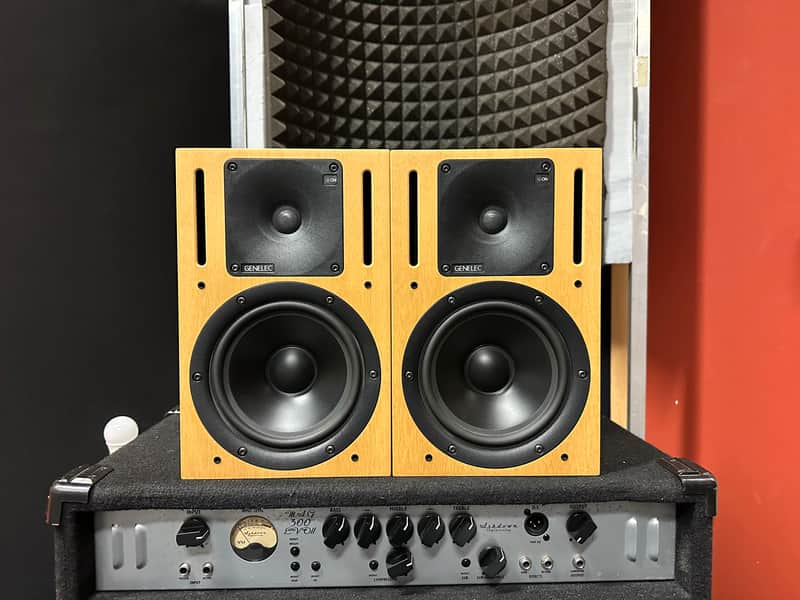 Genelec HT206B – Pair of Active Bi-Amplified Monitors – Made in Finland – Excellent Condition image 1