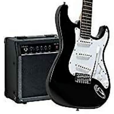 AXMAN E-GITARRE SET inkl. Tasche,Gurt,Verstärker,Kabel,Tuner,Plektren,Lehrbuch+CD image 2