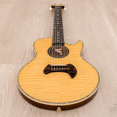 2010 Guyatone Nobuhiro Mine Signature EG-2100M Acoustic Electric Nylon String Classical w/ Case, Tags image 11