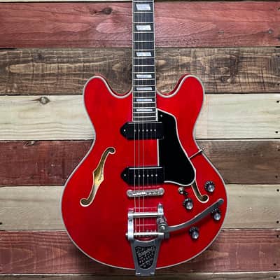 Eastman T64/v Thinline with Bigsby 2022 Antique Classic image 3