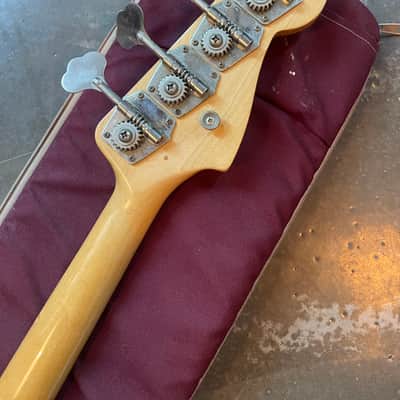 Lefty! Super Rare! Fender Jazz Bass 1963 - Sunburst image 6