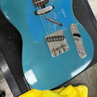 Vintage 1966 Fender Telecaster Factory Refin Lake Placid Blue w/OHSC TSU24885 image 9