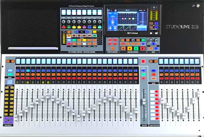 PreSonus StudioLive 32S 32-Channel Digital Mixer and USB Audio Interface 2019 - Present - Black / Silver image 1
