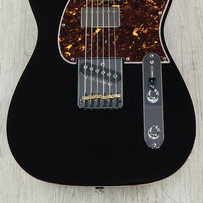 G&L USA ASAT Classic Bluesboy Electric Guitar Chechen Fingerboard Jet Black image 3