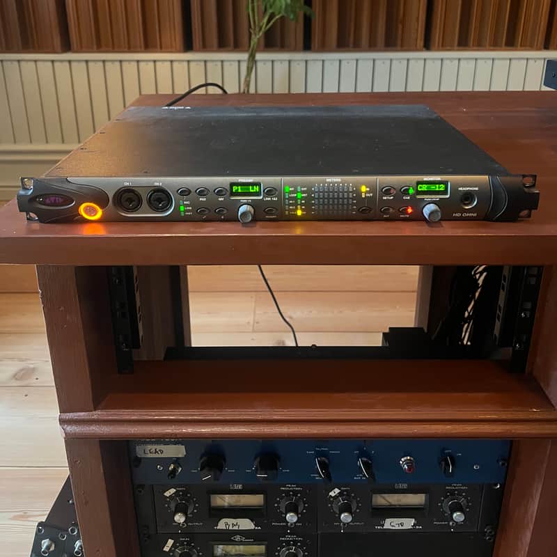 2010s Avid HD Omni Pro Tools HD / HDX Audio Interface Dark Gray