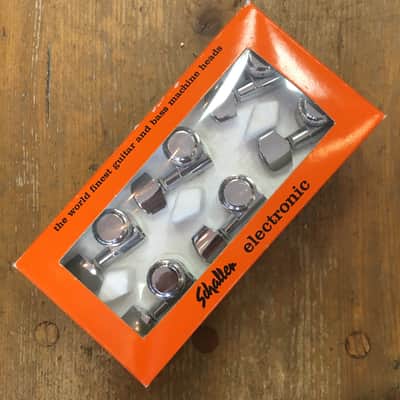 Schaller 3X3 Chrome Locking Tuners