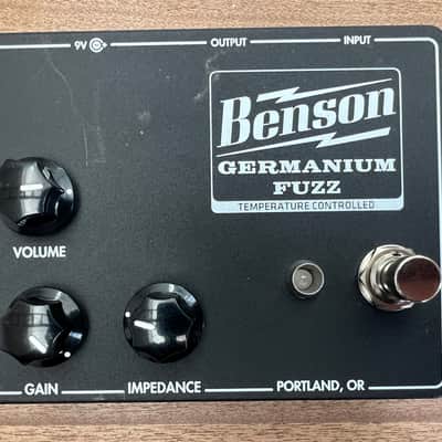 Benson Amps Germanium Fuzz 2021 - Present - Studio Black image 1