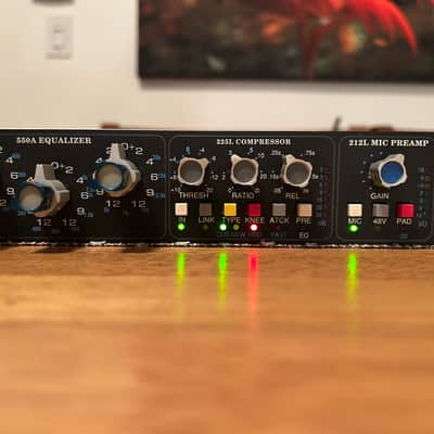 API 7600 Channel Strip (212L Pre, 550A EQ, 225L Comp) – Excellent Condition image 10