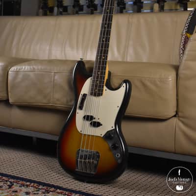Fender Mustang Bass 1975 Sunburst image 2