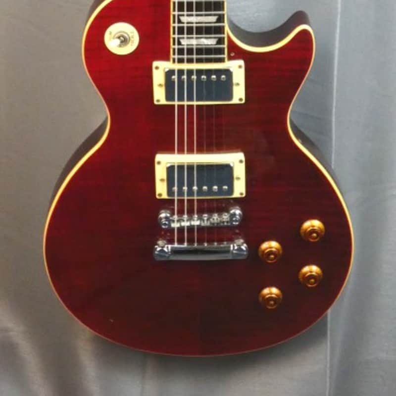 2003 Epiphone by GIBSON Les Paul STD AA Flame Wine Red