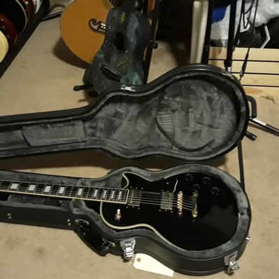 Epiphone Les Paul Custom PRO 2018 Black with hard case image 1