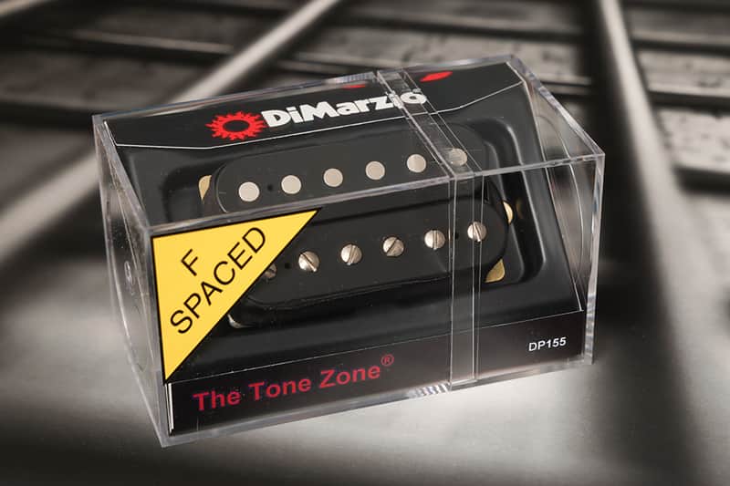 DiMarzio DP155FBK The Tone Zone Humbucker - Black / F-spaced image 1