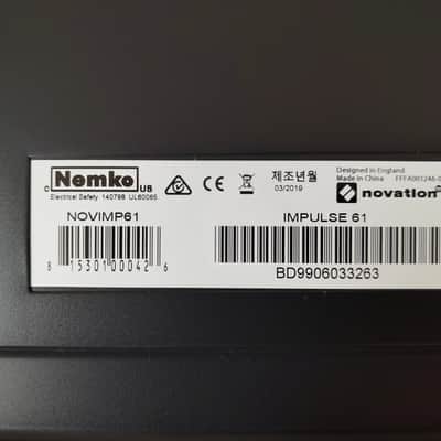 Novation Impulse 49 MIDI Controller mid 2010-2020 - Plastic image 12