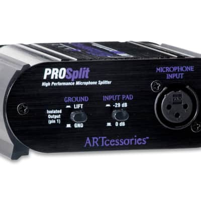 ART PROSPLIT Transformer Isolated Mic Splitter image 1