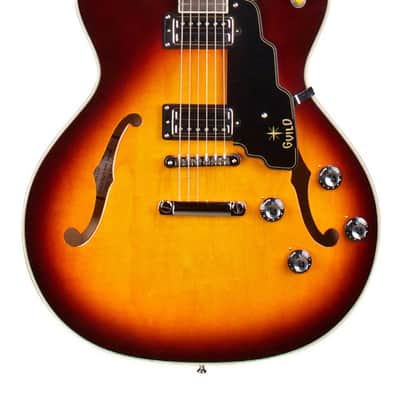 Guild Starfire IV ST Maple Antique Burst image 1