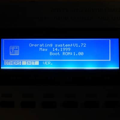 Akai MPC 2000 w/Custom BLUE LEDs & PADs 32MB RAM Sample & Boot Disks OS Ver.1.72 image 14