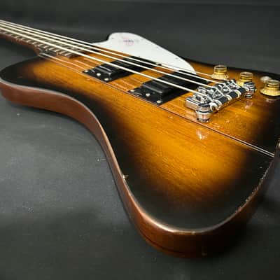 Gibson USA Vintage Thunderbird '76 Bicentennial Vintage Bartolini HI-A Pickups 1976 - Sunburst w/ Sewman Custom Bag image 11